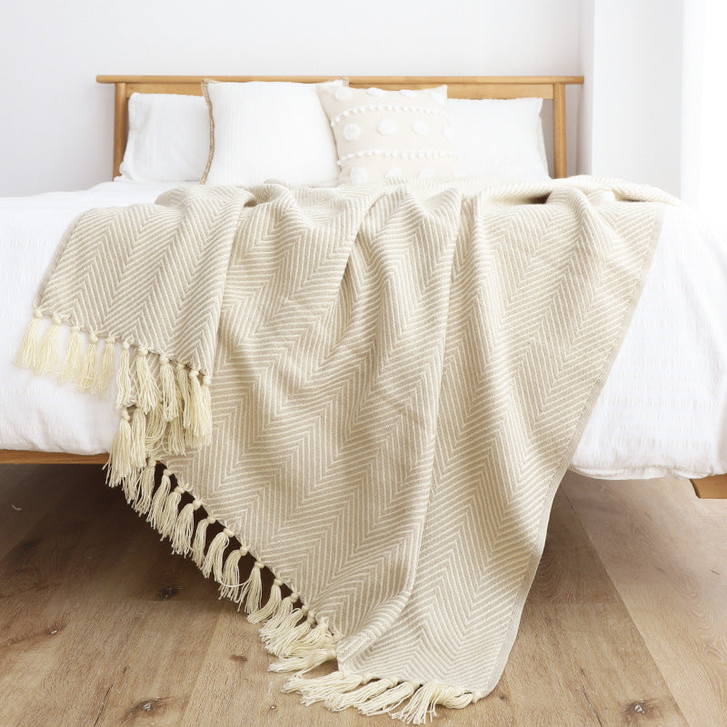 Heritage Herringbone Throw