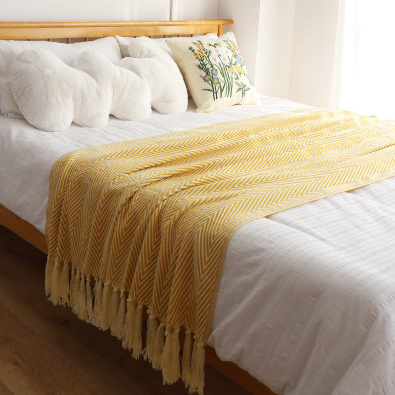 Heritage Herringbone Throw