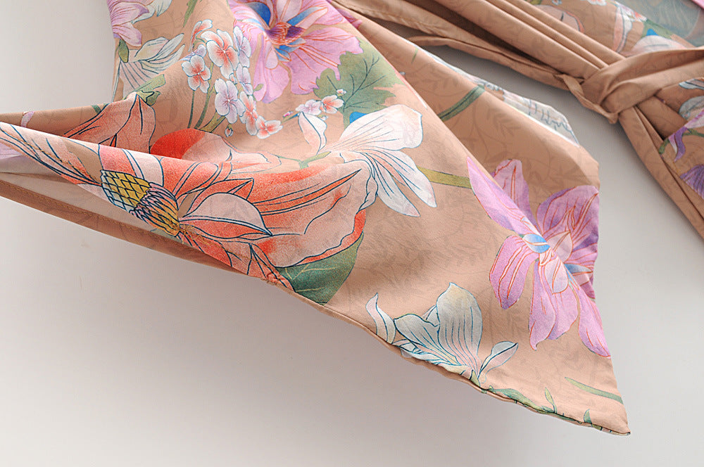 Petal Silk Kimono