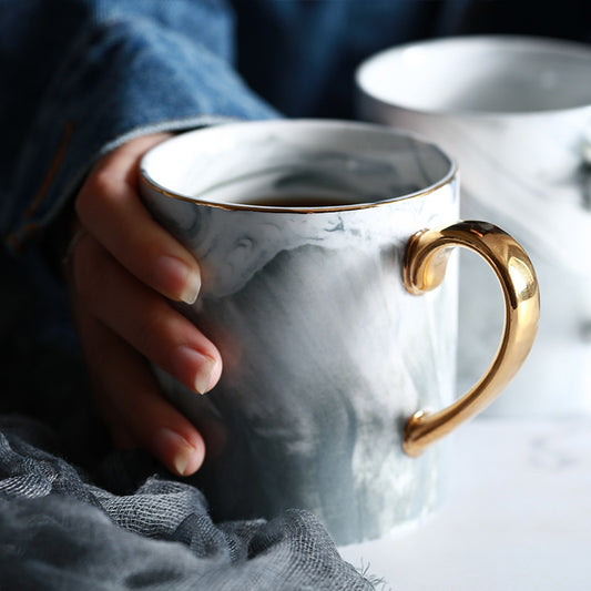 Marbled Coffee Mugs