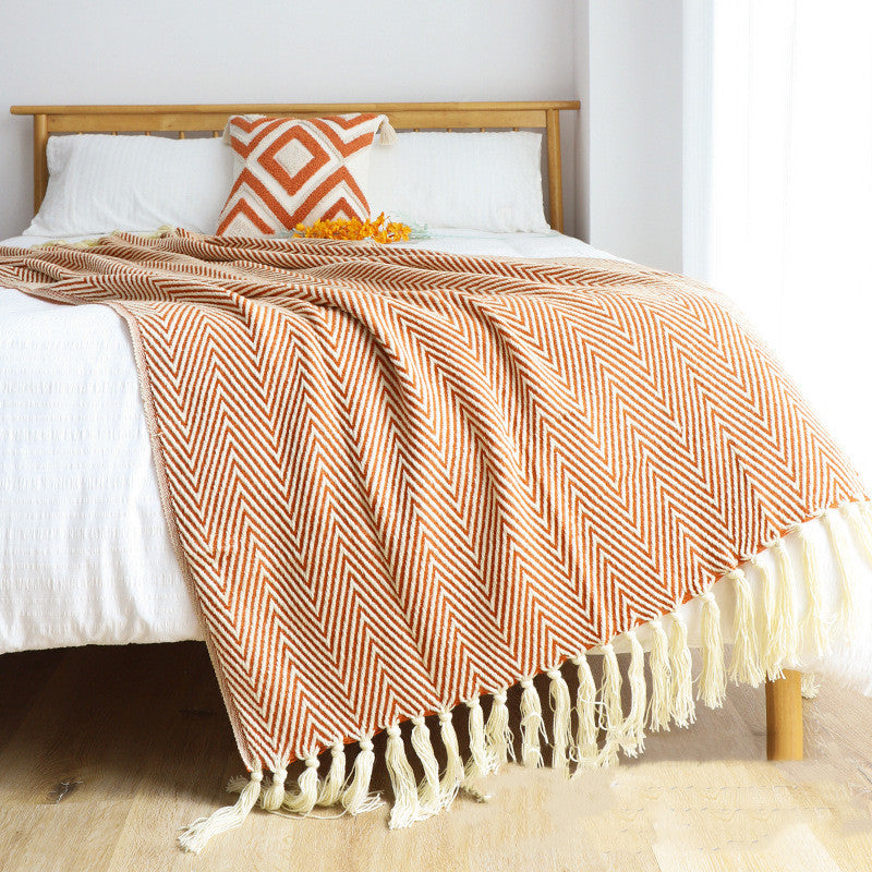 Heritage Herringbone Throw