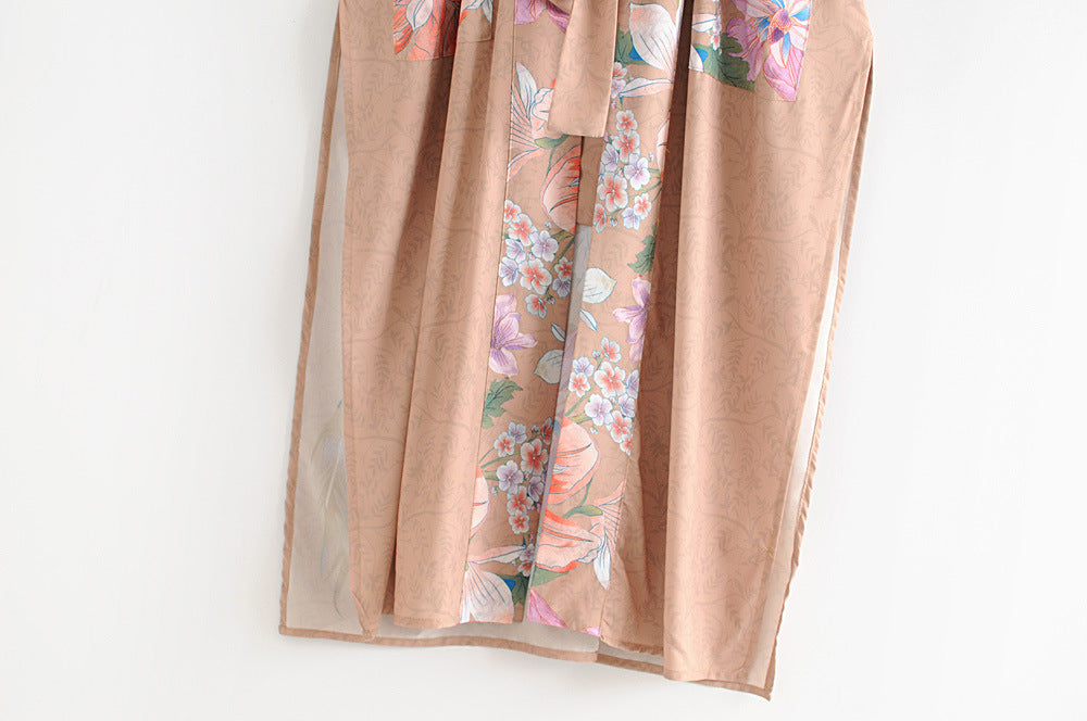 Petal Silk Kimono