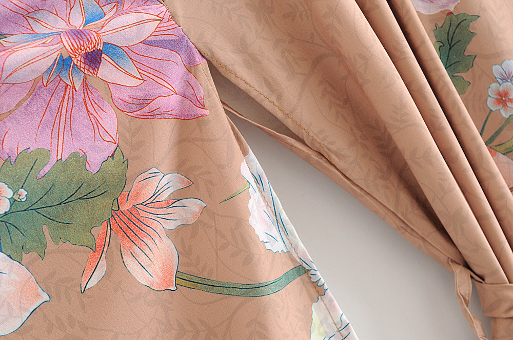 Petal Silk Kimono