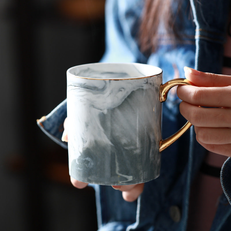 Marbled Coffee Mugs
