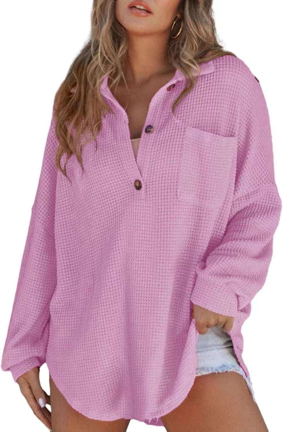 Cozy waffle Sweater