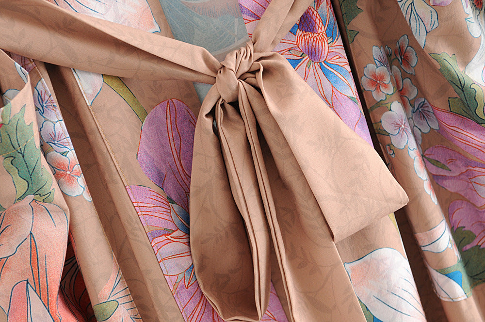 Petal Silk Kimono