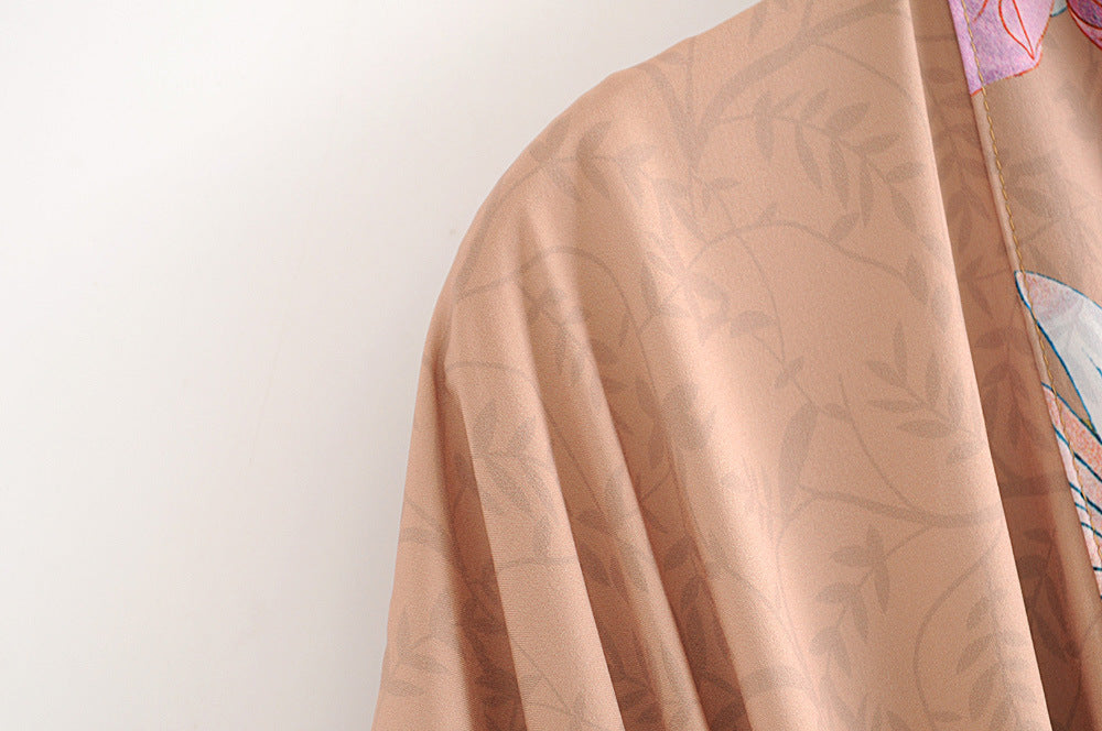 Petal Silk Kimono