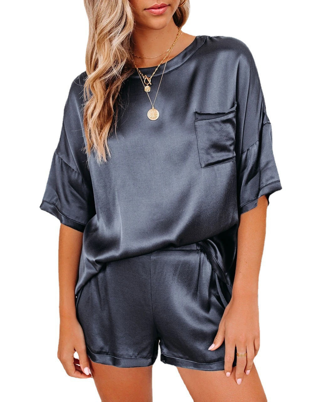 Satin lounge set