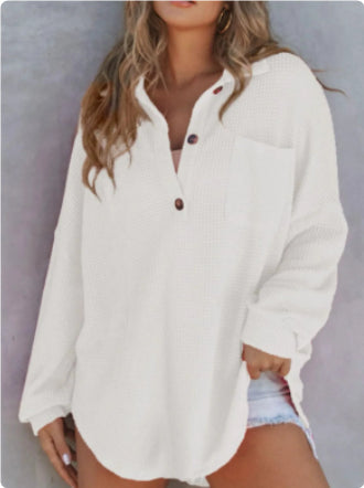 Cozy waffle Sweater