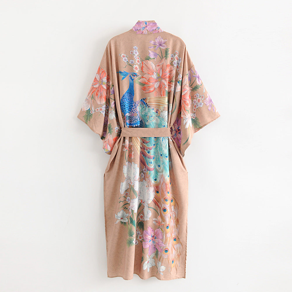 Petal Silk Kimono