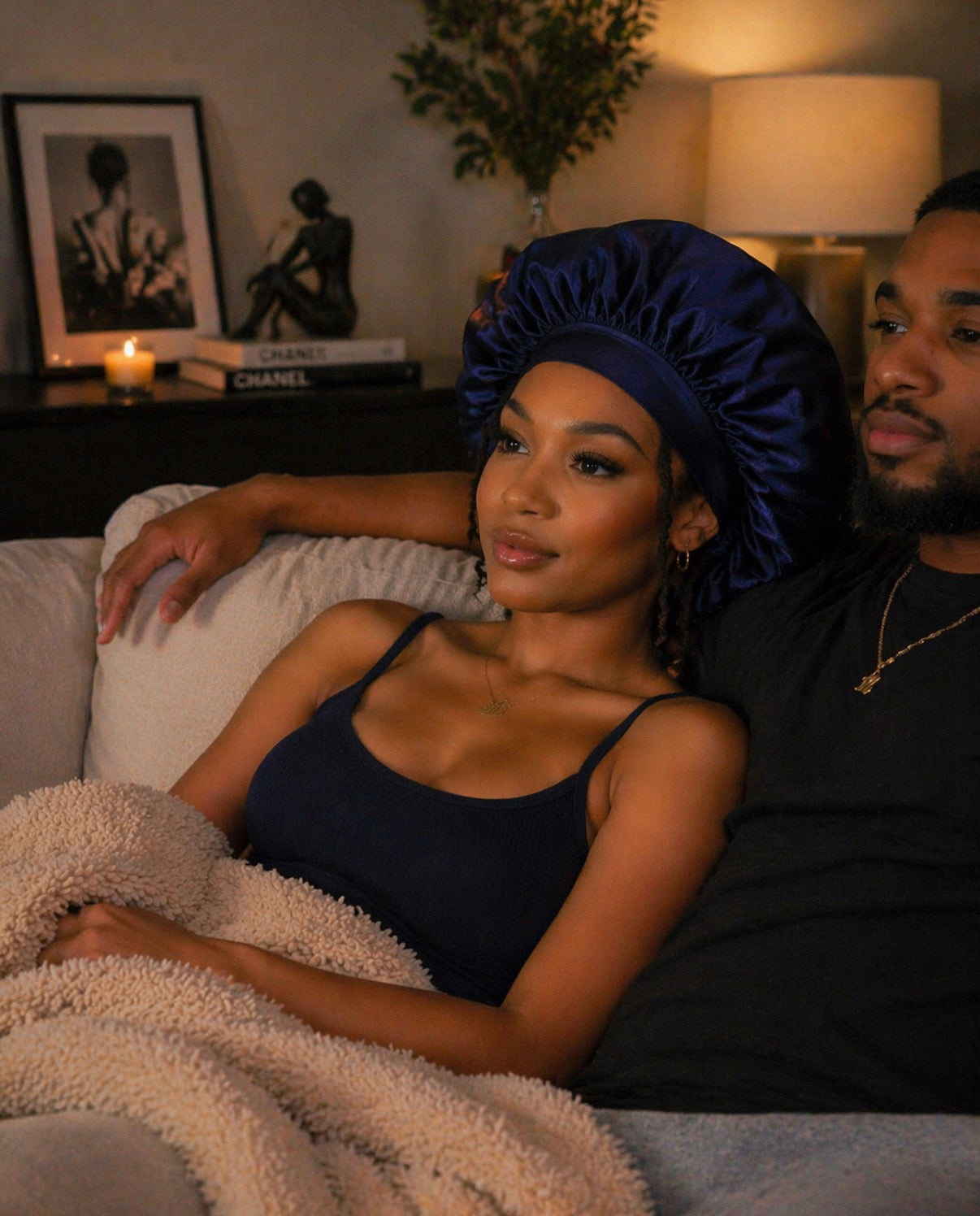 Satin Silk Bonnet