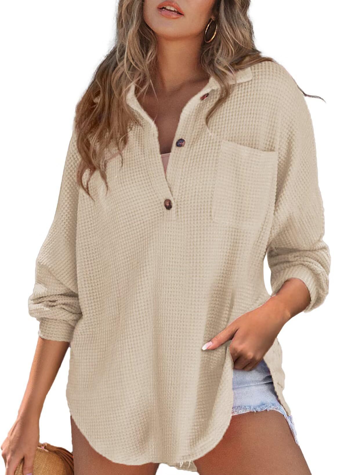 Cozy waffle Sweater