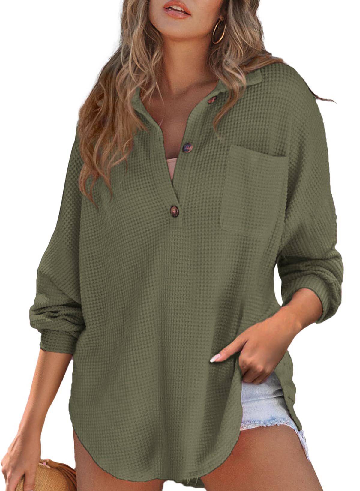 Cozy waffle Sweater