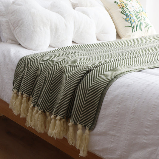 Heritage Herringbone Throw
