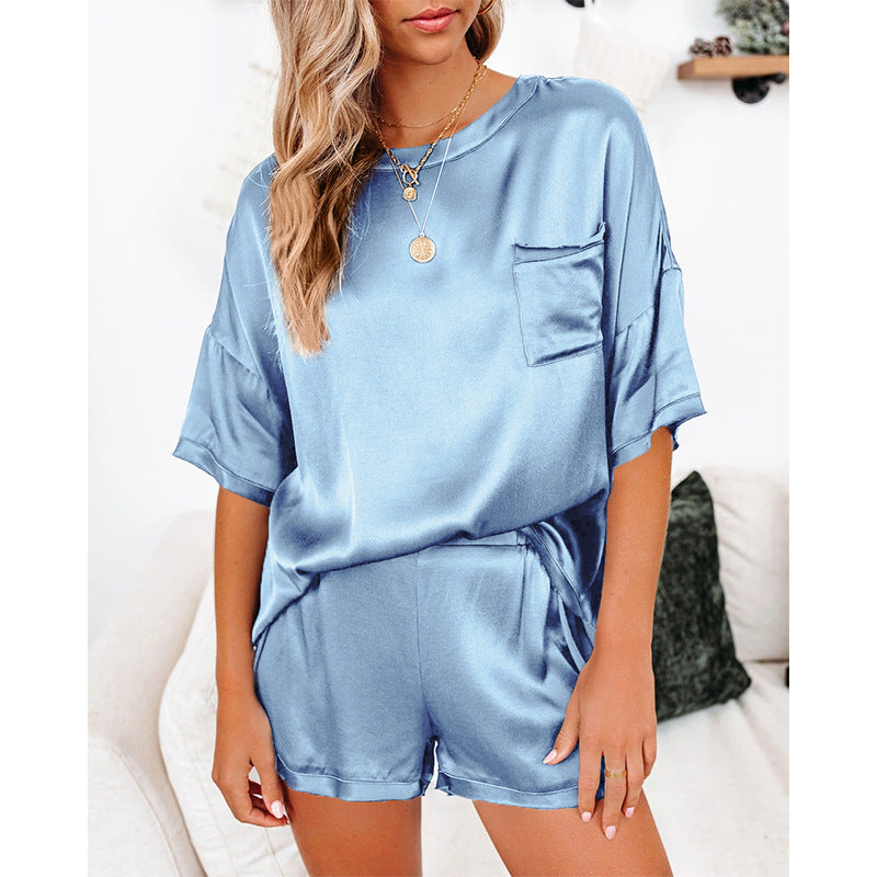 Satin lounge set