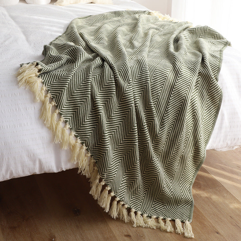 Heritage Herringbone Throw